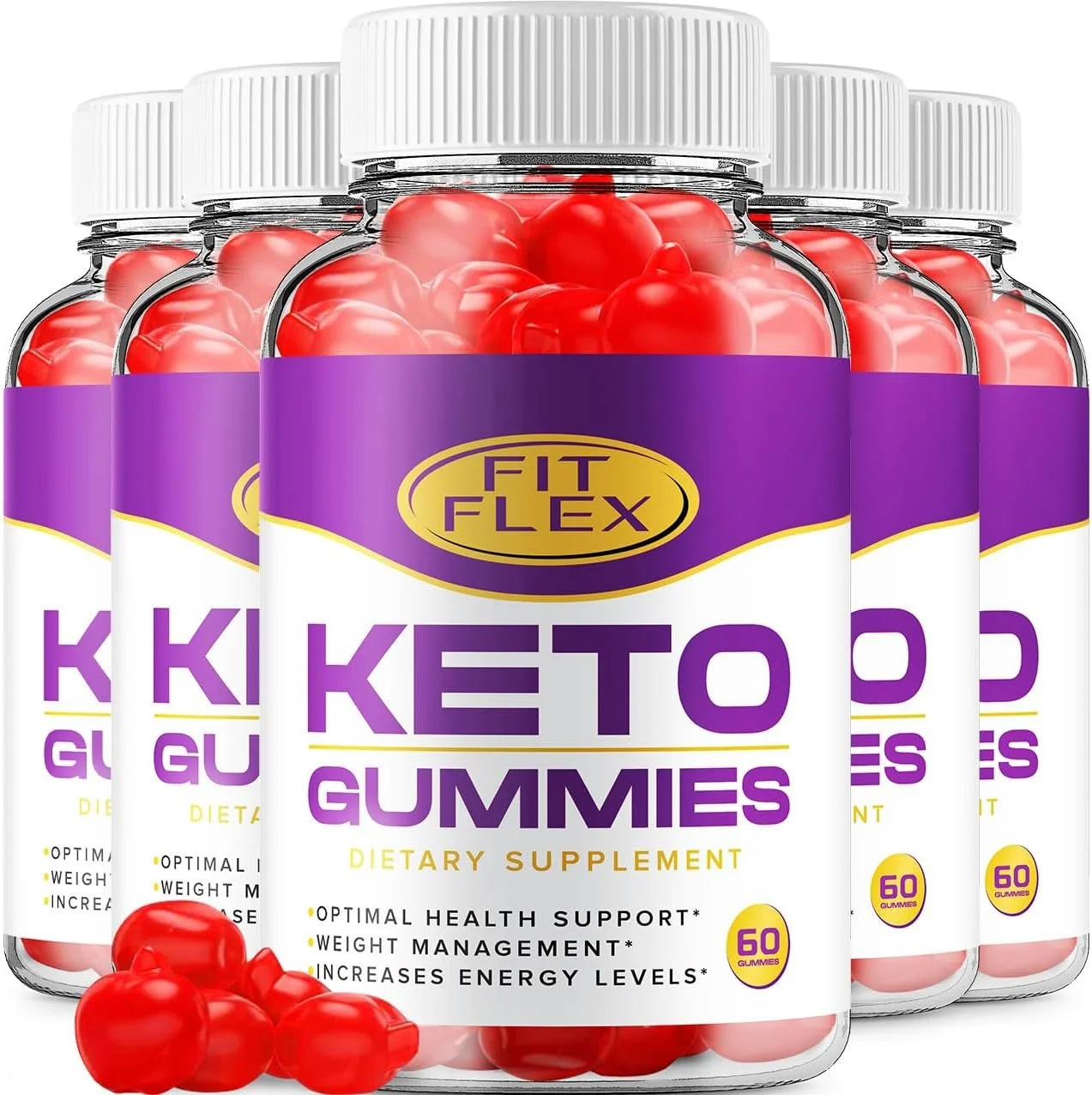5 Pack Keto ACV Gummies Apple Cider Vinegar Dietary Supplement B12 Beet Root Juice 300 Gummies R3112