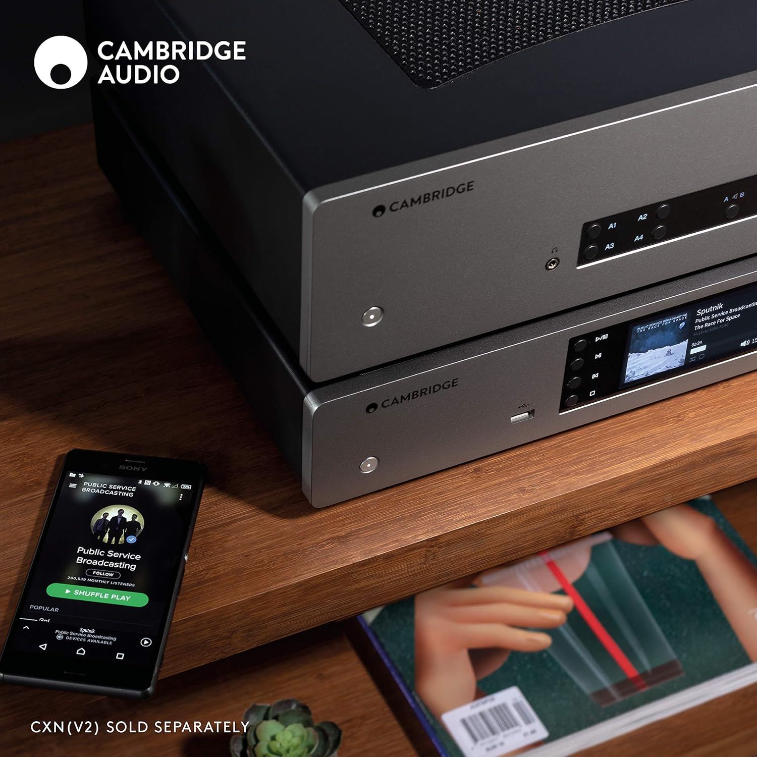 Stereo Two-Channel Amplifier with Bluetooth and Built-in DAC Q5102