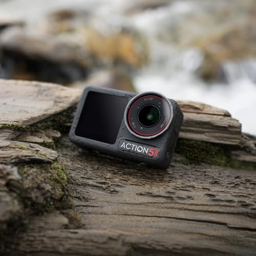Action Camera 4K with 1/1.3" Sensor, 3 Batteries, Dual OLED Touchscreens P45532