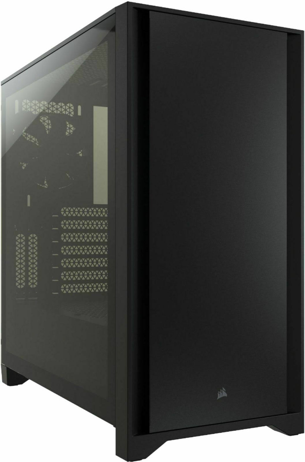 Black Tempered Glass Mid-Tower ATX Case D635