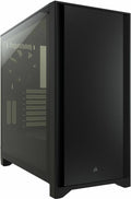 Black Tempered Glass Mid-Tower ATX Case D635