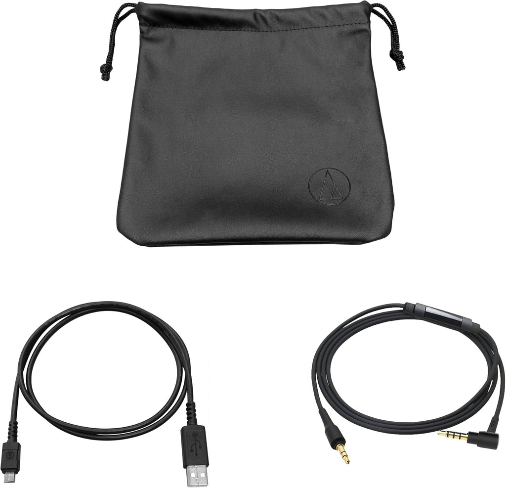 Black Bluetooth Wireless Over-Ear Headphones with Mic V18560