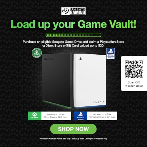 2TB External Hard Drive Portable HDD - USB 3.2 Gen 1, Black C6122