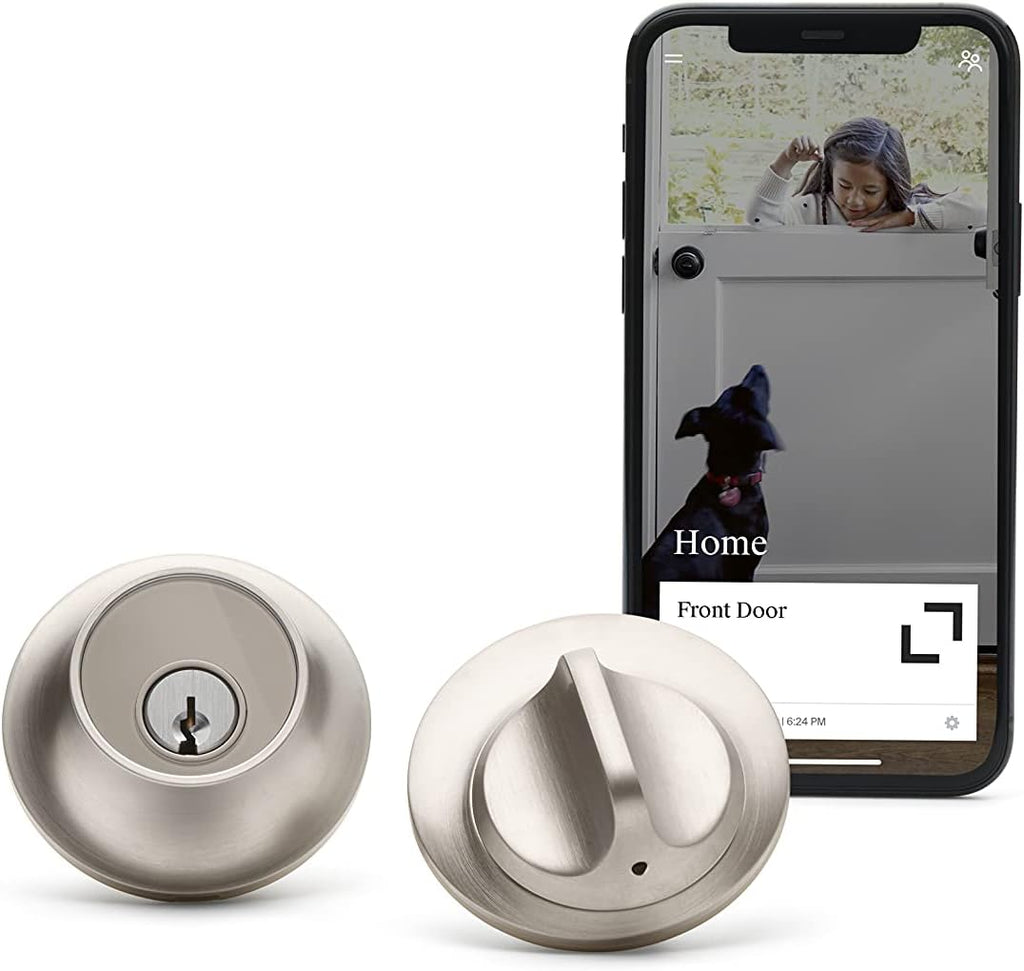 Satin Nickel Smart Lock with Keypad S3657