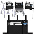 Blue Water-Resistant Walker Bag with Cup Holder C392