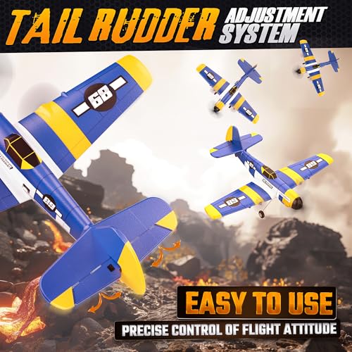 RC Plane with 6-axis Gyro Remote Control W96798