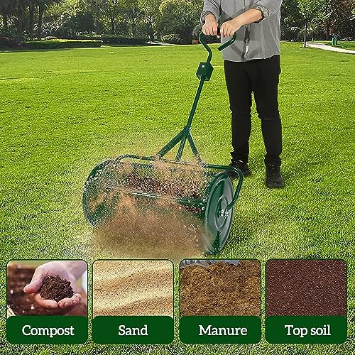 Heavy Duty Metal Mesh Push Spreader, 24" x 17" Inch U563
