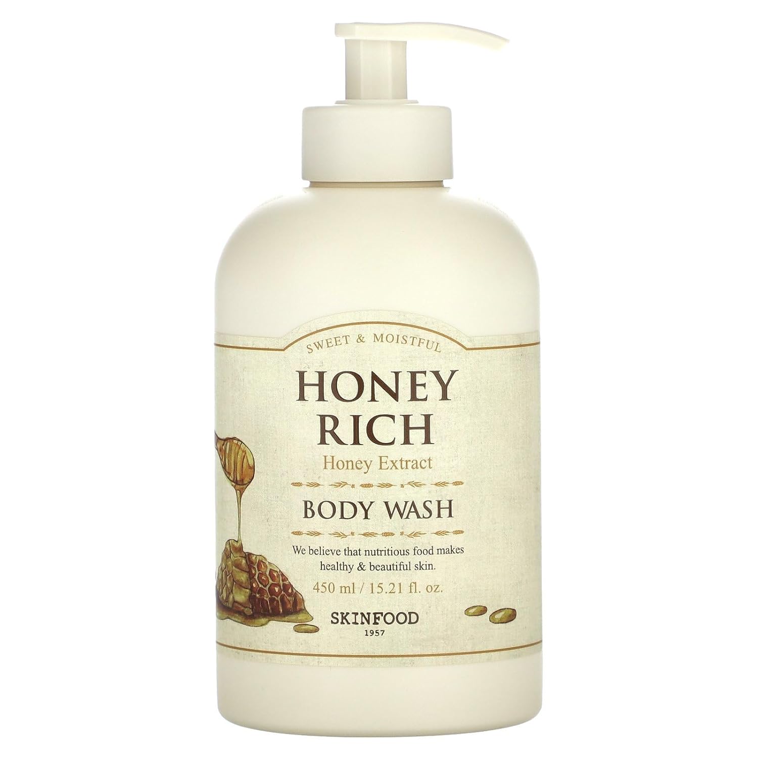 Honey Rich Body Wash, 15.21 fl oz Q81989