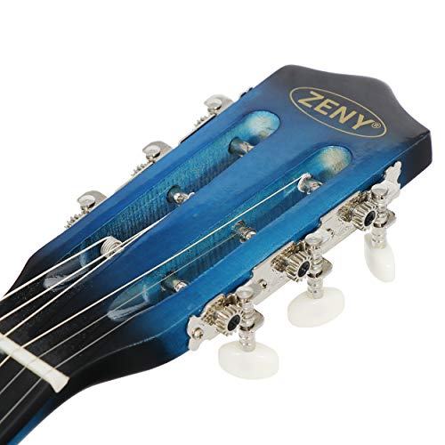 Natural Acoustic Guitar With Guitar Case, Strap, Tuner and Pick D575