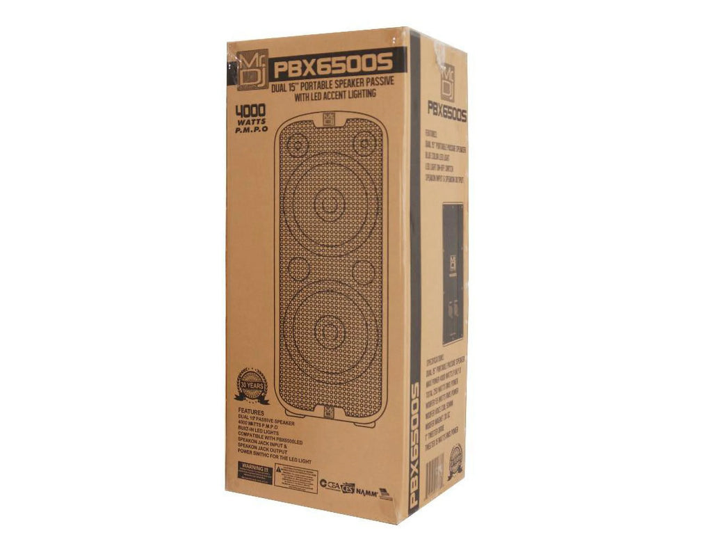 Dual 15” 3-Way Full-Range Passive PA Loudspeaker L198817