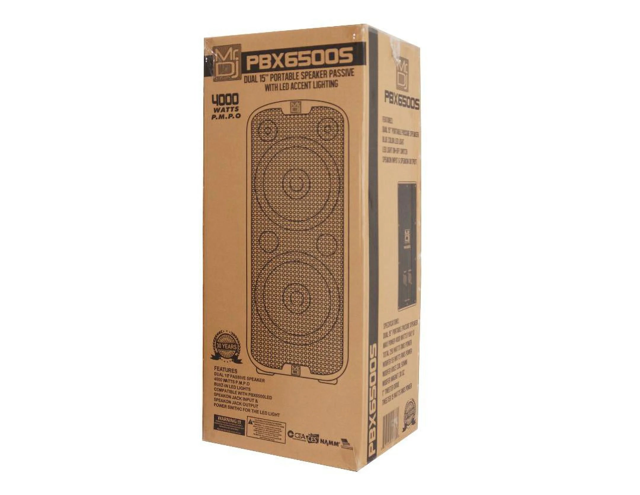 Dual 15” 3-Way Full-Range Passive PA Loudspeaker L198817