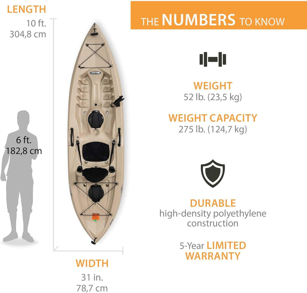 2 Pack Fishing Kayak with Paddles D80441