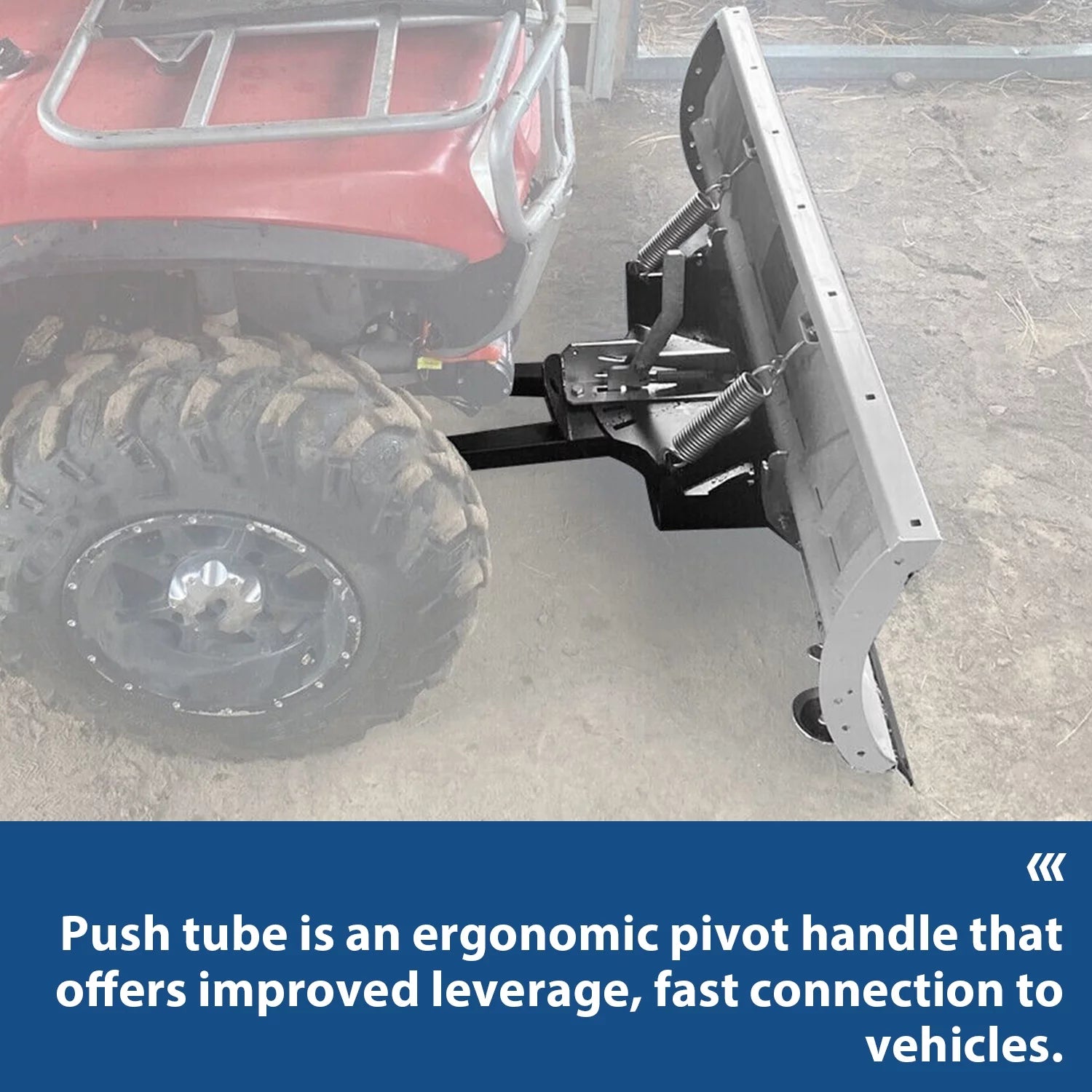 48" Adjustable Steel Snow Plow Blade for ATV G889