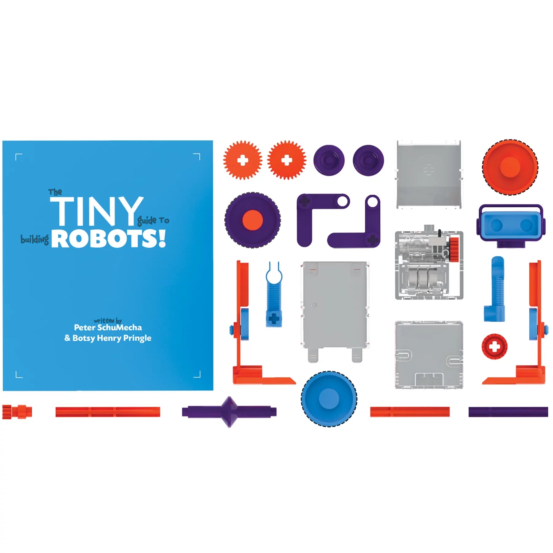 TINY Robots with 15 Motorized Builds K9515