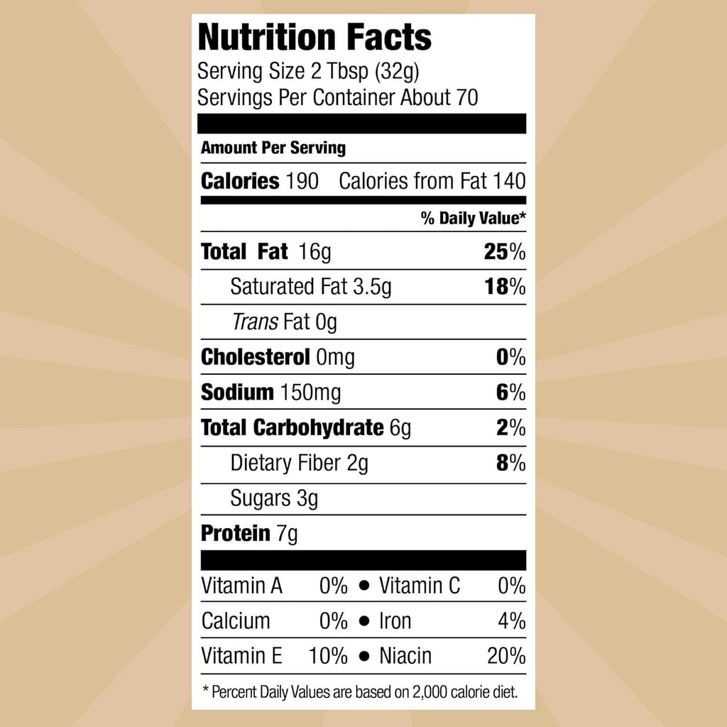 40 Ounce Twin Pack Natural Creamy Peanut Butter Spread P34049