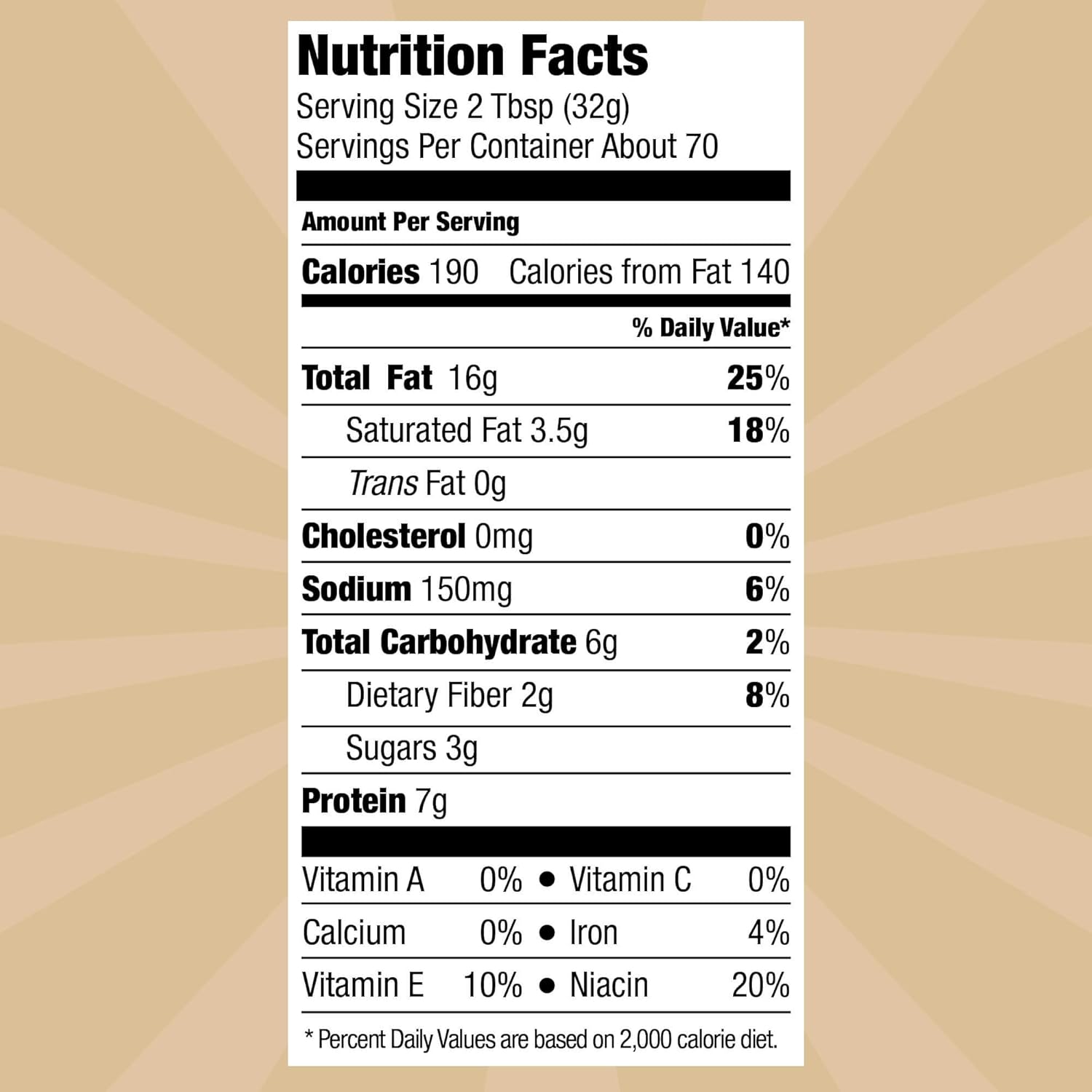40 Ounce Twin Pack Natural Creamy Peanut Butter Spread P34049