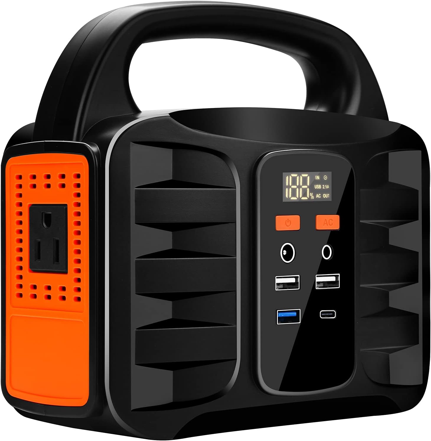 Portable Power Station, 42000mAh 110V/150W AC Outlet Lithium Battery Bank J172