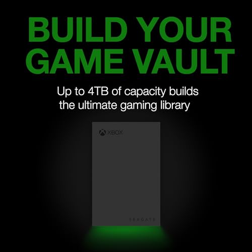 2TB External Hard Drive Portable HDD - USB 3.2 Gen 1, Black C6122