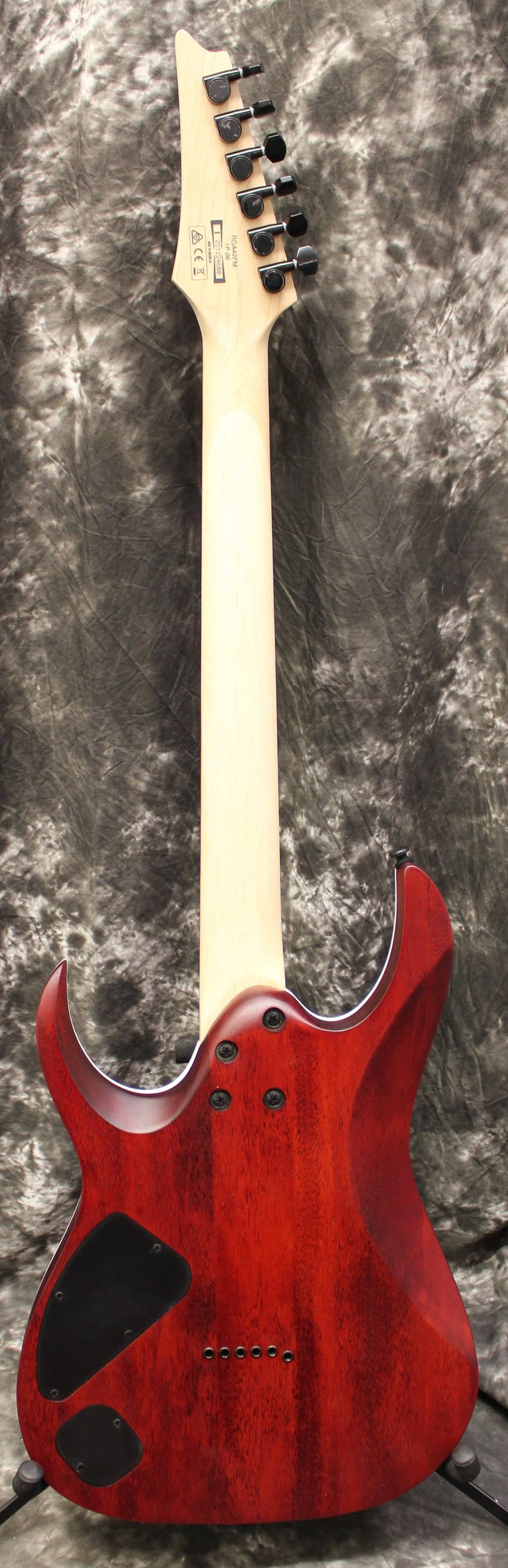 Transparent Gray Flat Electric Guitar K24470