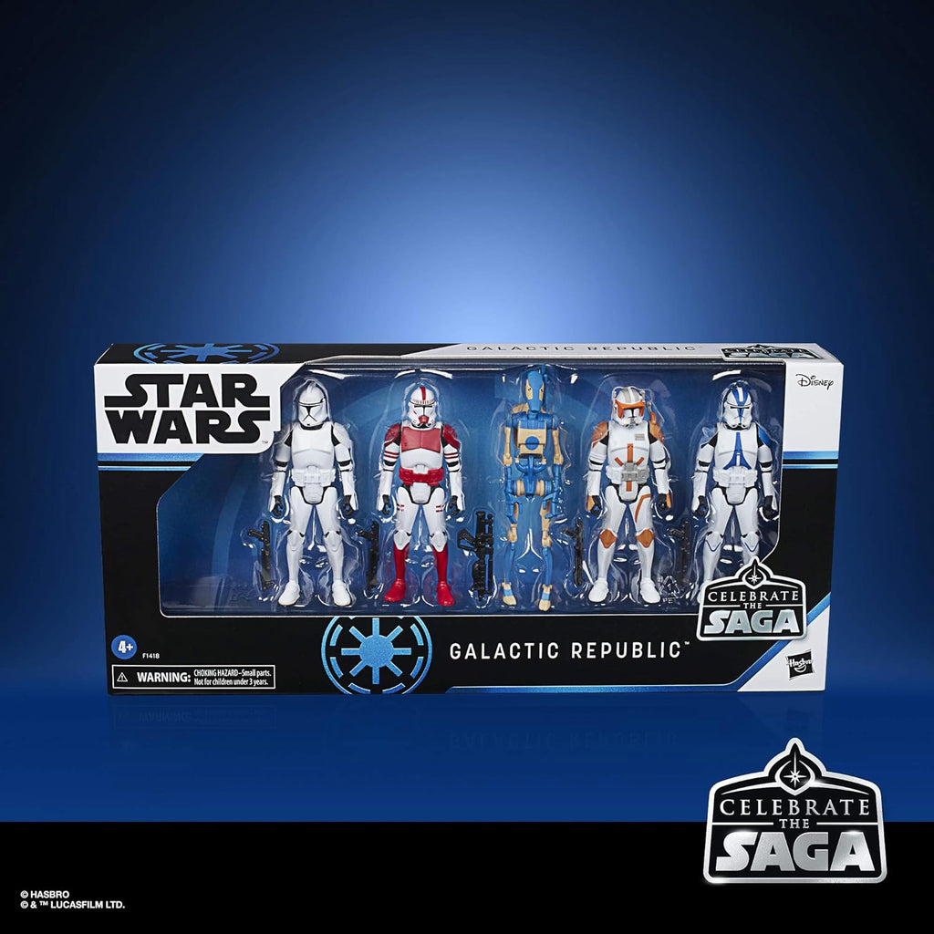 Galactic Republic Figure Set 5-Pack Action Figure S257