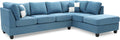 White Sectional U83302