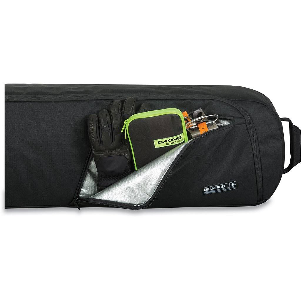 Deep Red 190 cm Ski Roller Bag K7125