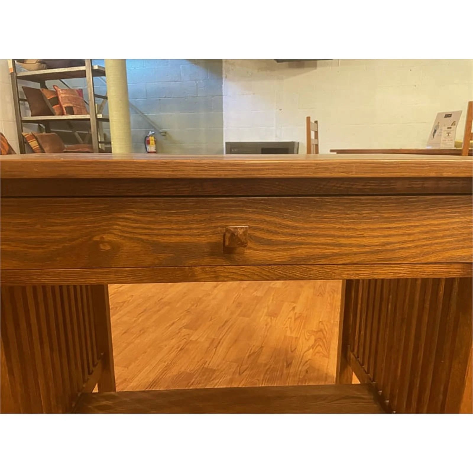 36" Wood Writing Desk in Walnut W5062