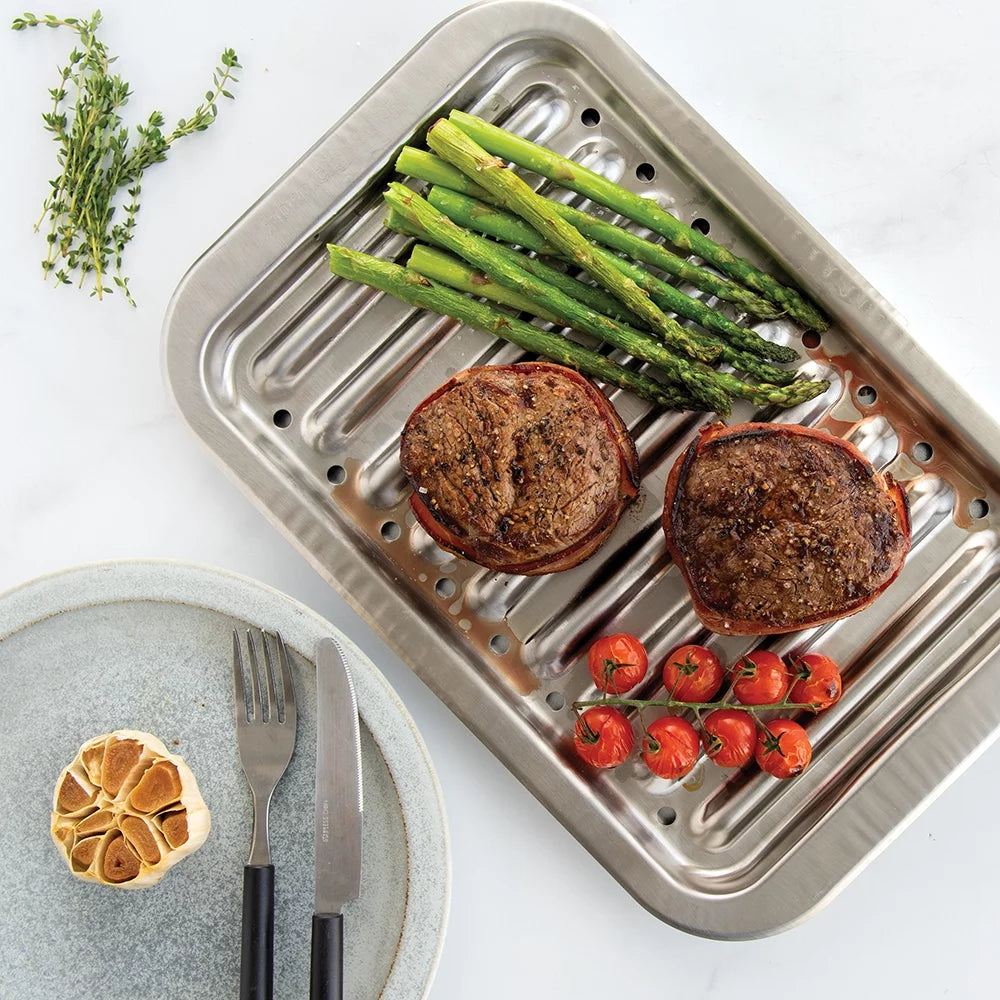 2 Piece Classic Broiler Pan X12643