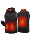 Lightweight Heated Vest with Removable Hood N595599
