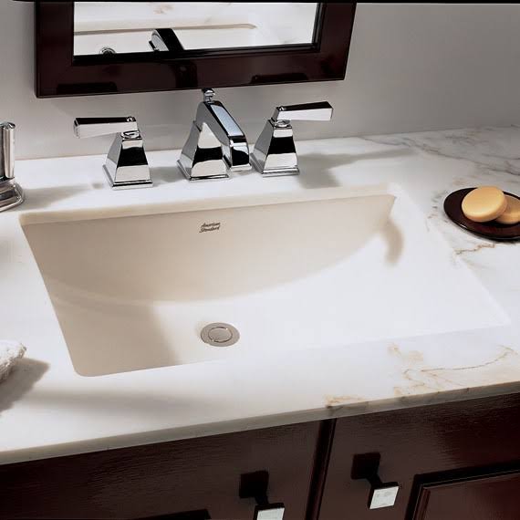 White Bathroom Sink D7680