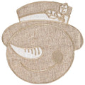 Set of 4 Burlap Christmas Placemats O917672