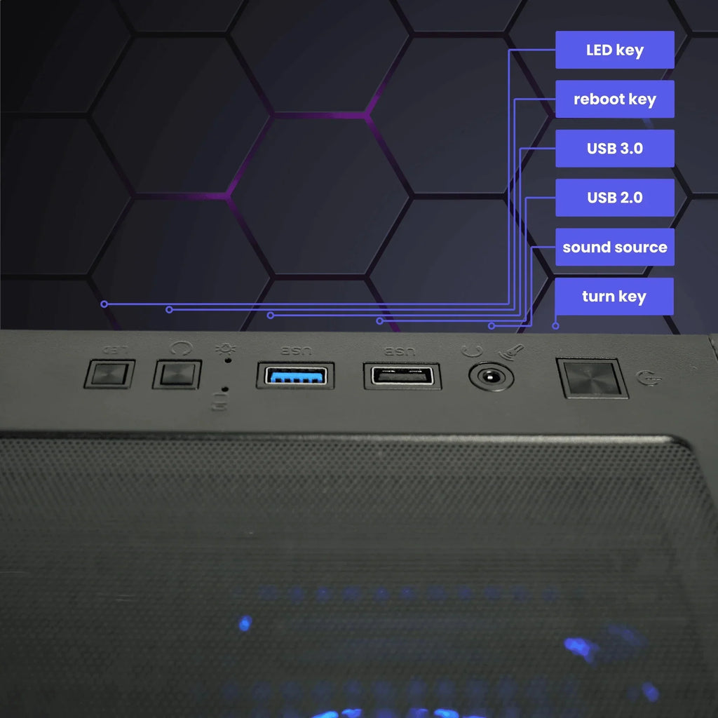 AMD Ryzen 9 9950X3D NVIDIA GeForce RTX 4060 Ti Gaming PC M1753