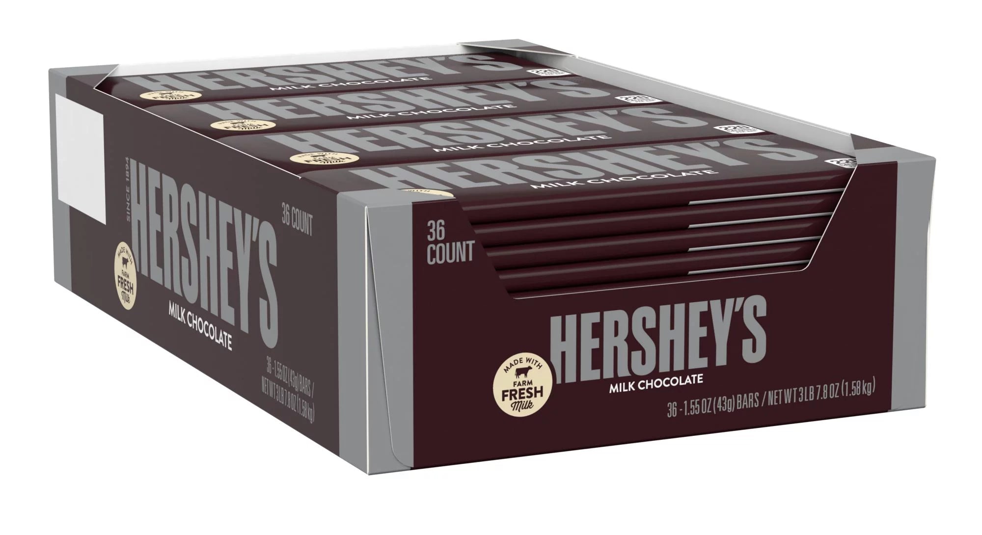 Milk Chocolate Bars 36 count P355