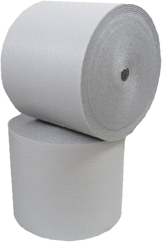White Reflective Foam Core 2 Car Garage Door Insulation Kit 18FT x 8FT L7378