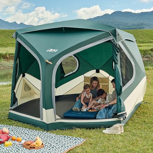 4/6/8 Person Instant Cabin Tent T120519