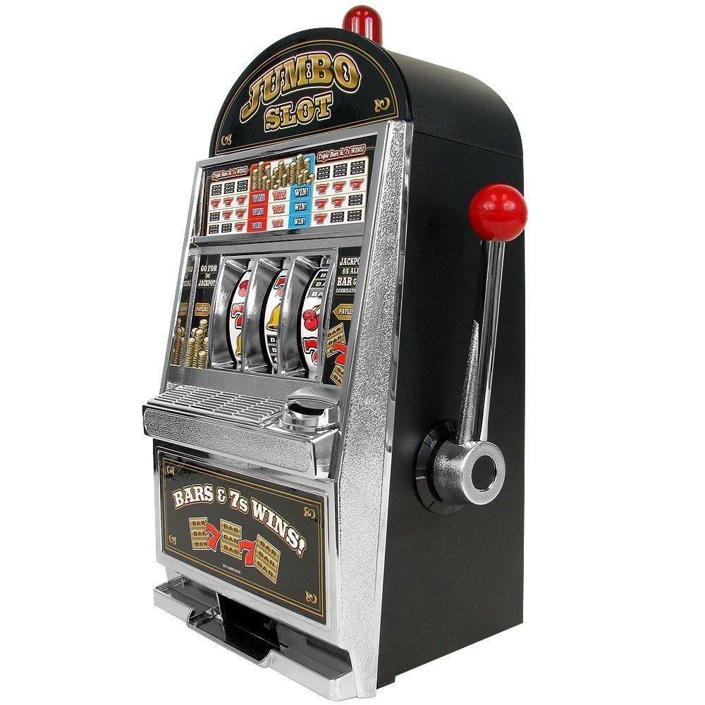 Jumbo Slot Machine Bank A38095