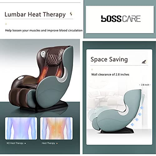 Light Grey SL Track Full Body Massage Recliner S420578