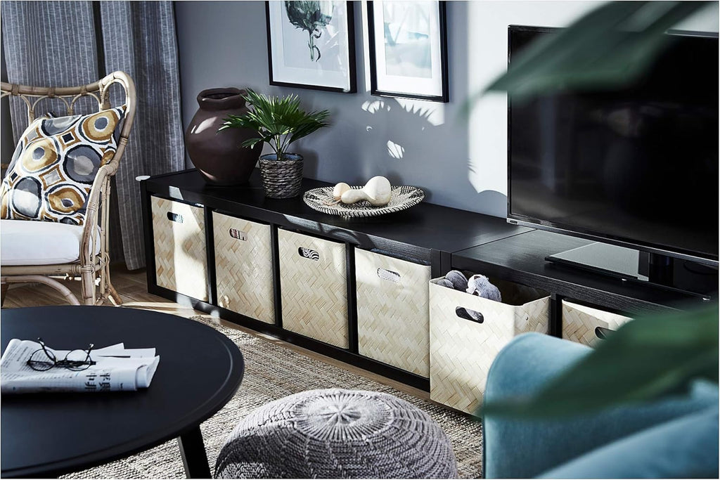 Black Brown Bookcase Shelving Unit S971