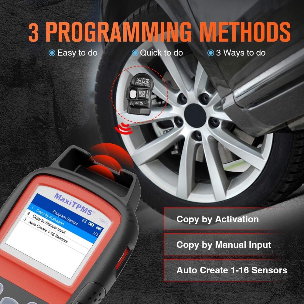 TPMS Relearn Tool TS408 Tire Pressure Monitor Sensor Programming Tool Z212809