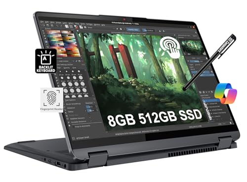 14" FHD+ Touchscreen 2-in-1 Laptop, Intel Core i3, 8GB RAM, 256GB SSD, Grey O224988