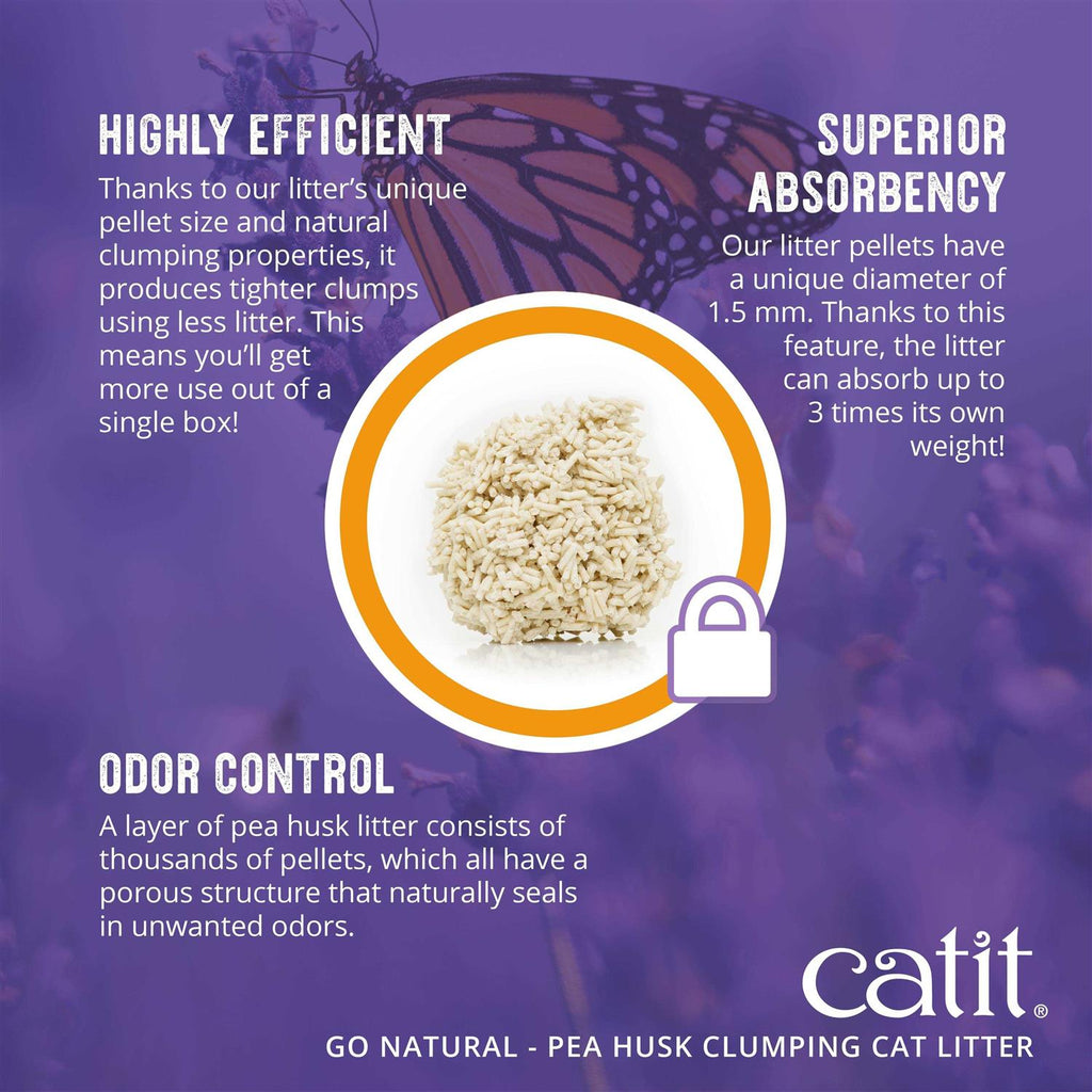 Pea Husk Clumping Cat Litter I687