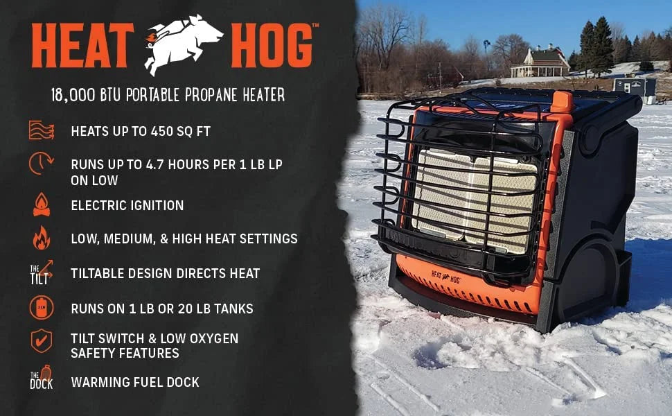 18000 BTU LP Portable Heater P602