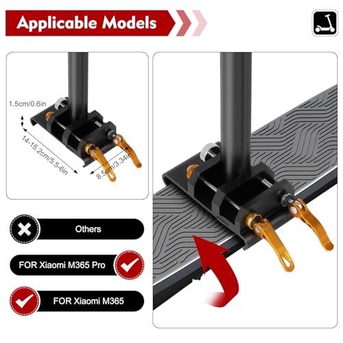 Adjustable Scooter Seat with Foam Cushion J7948