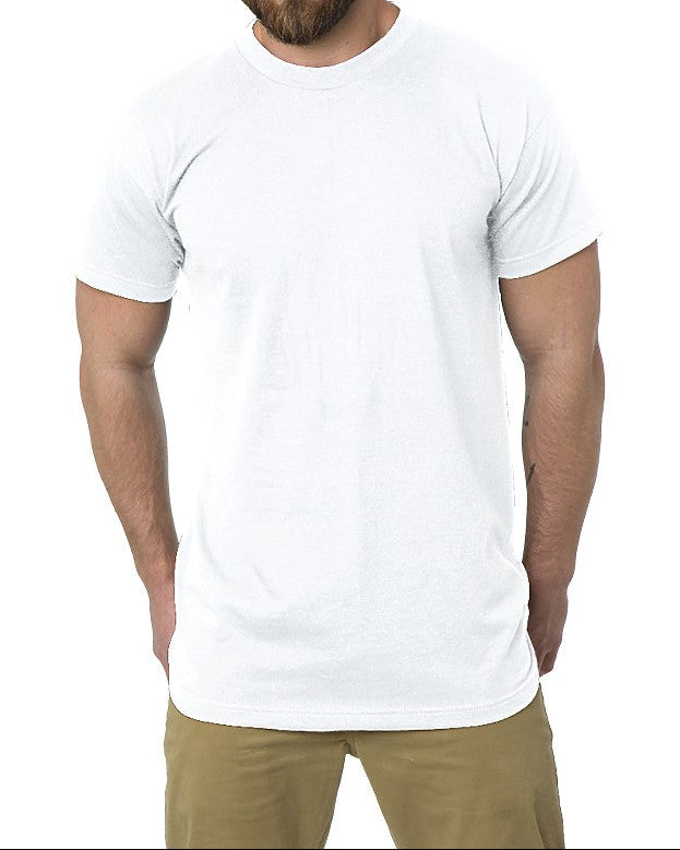 Tall Heavyweight 100% Cotton T-Shirts - Made in USA