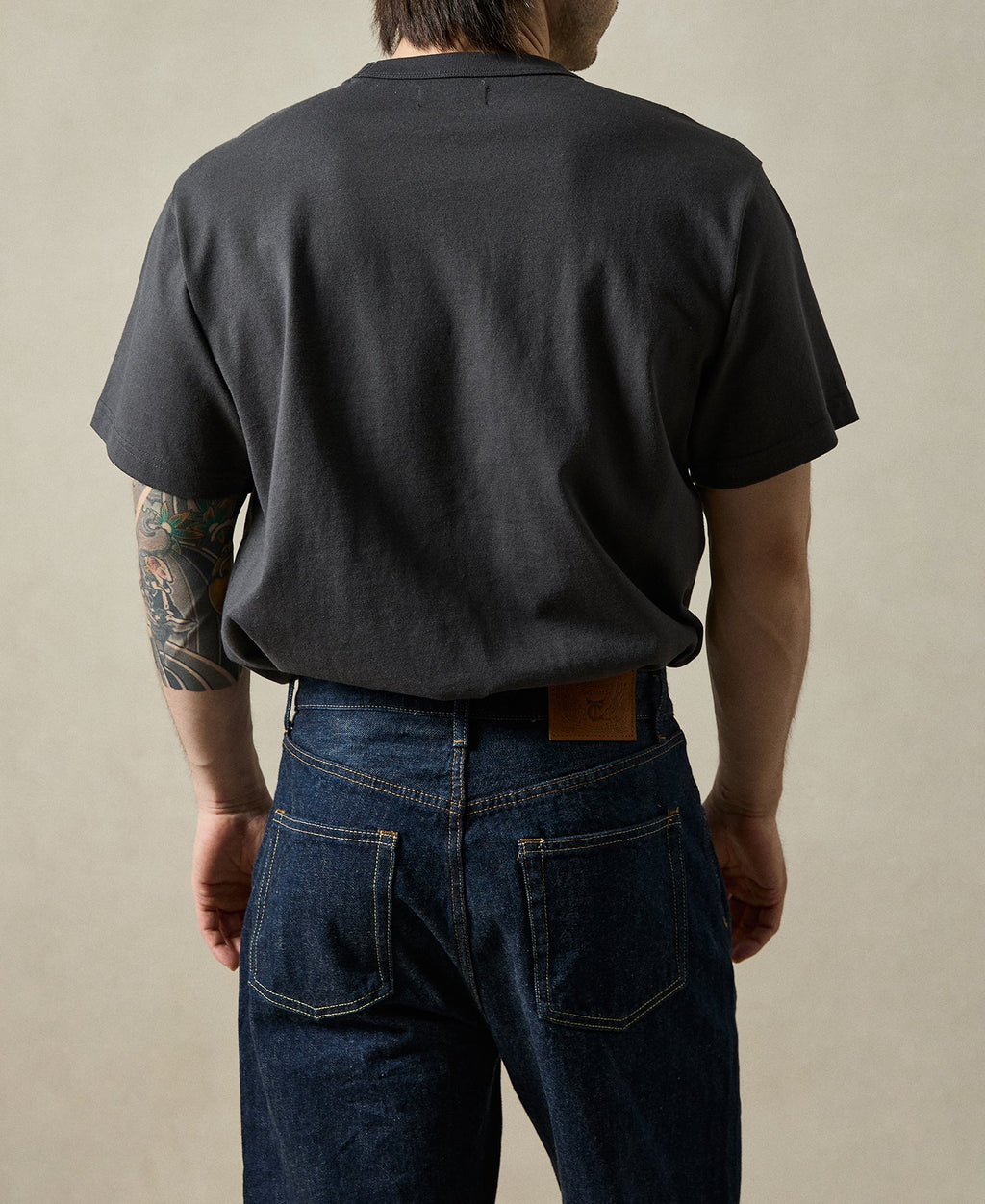 1990s Heavyweight Cotton Jersey Boxy T-Shirt