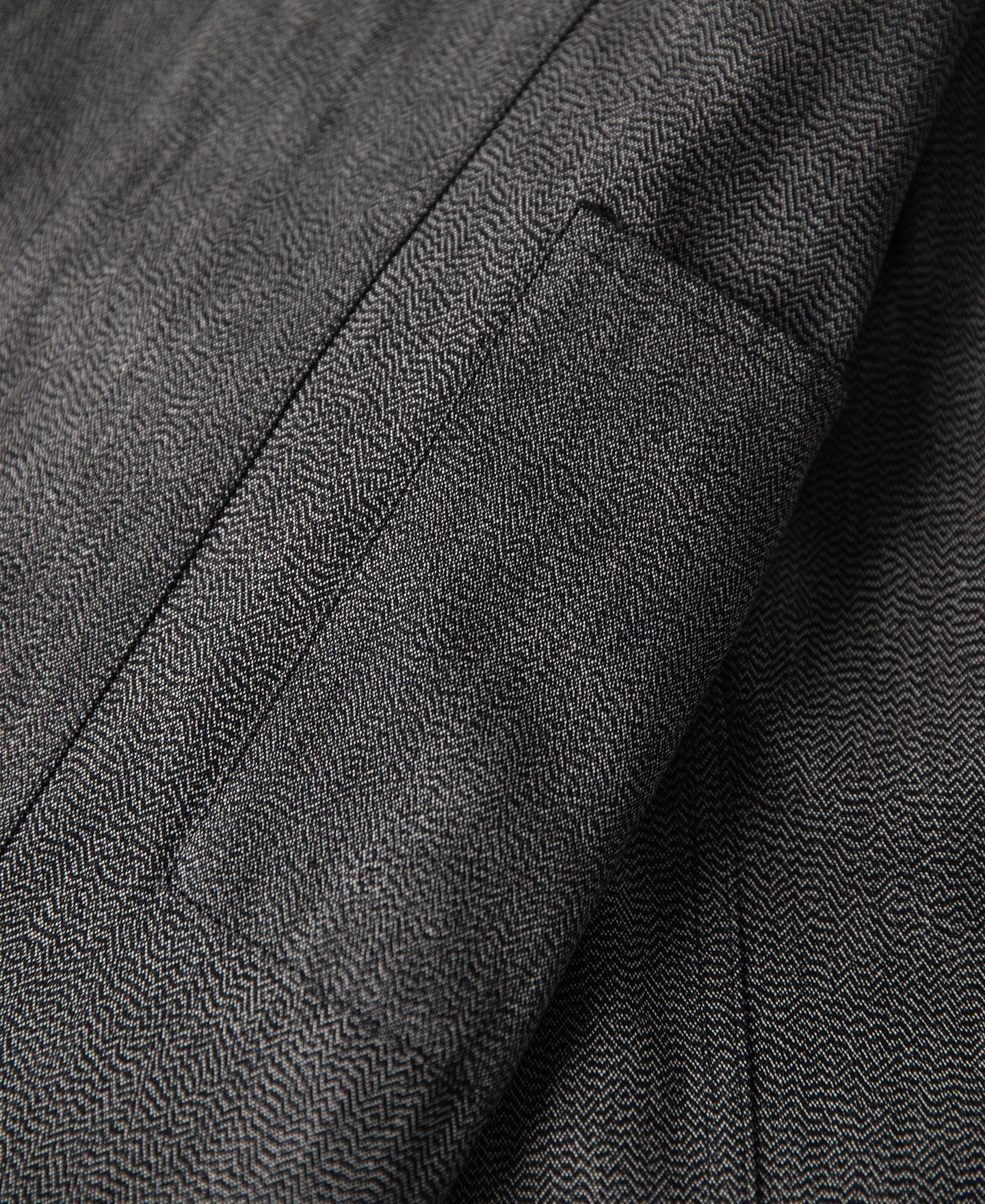Black Chambray Work Jacket