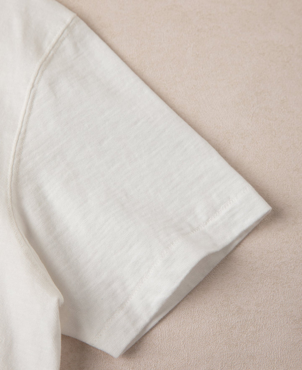 Classic Fit Loopwheel Slub Cotton Pocket T-Shirt